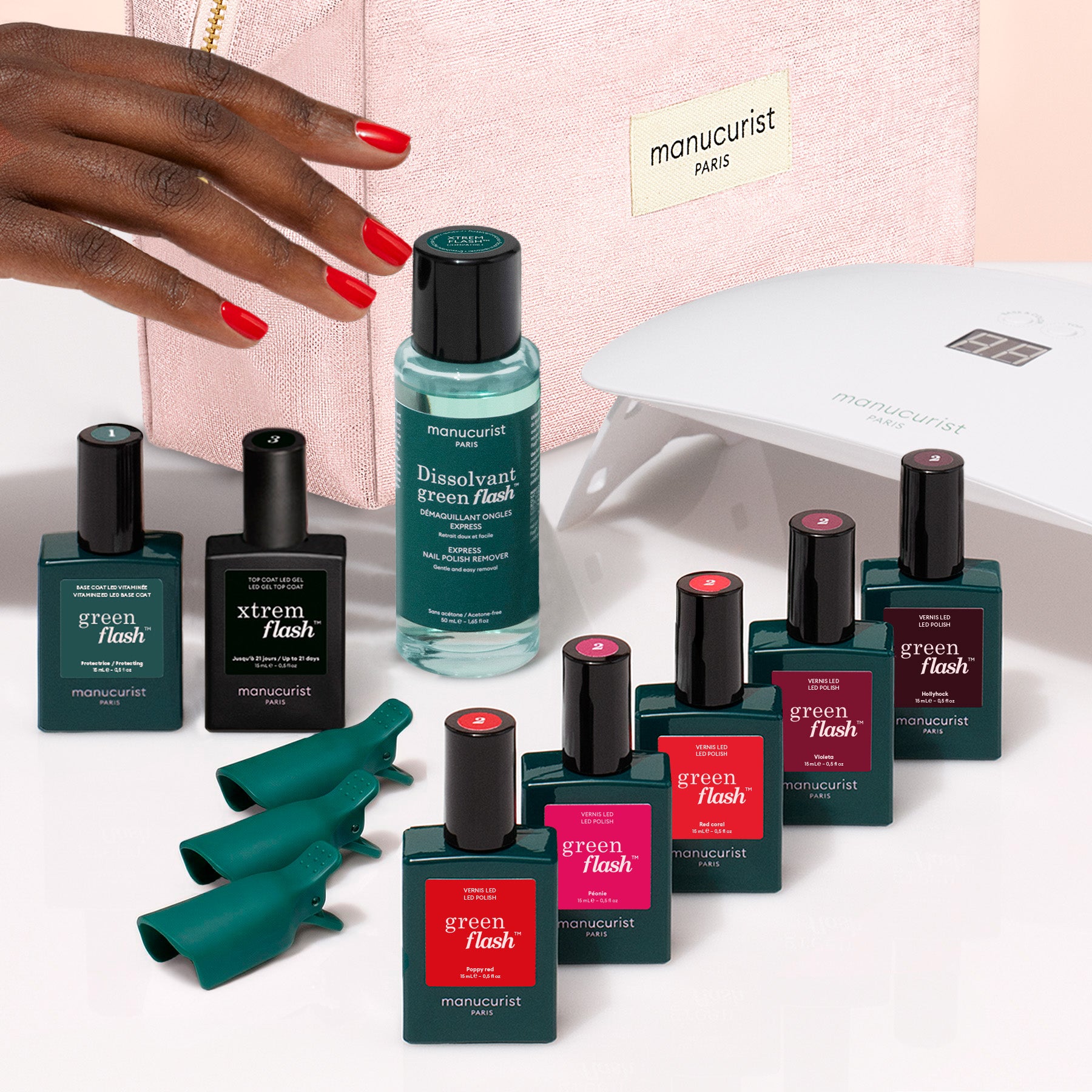 manicurist-green-flash-super-starter-kit-vernis-semi-permanent-21-jours image 1