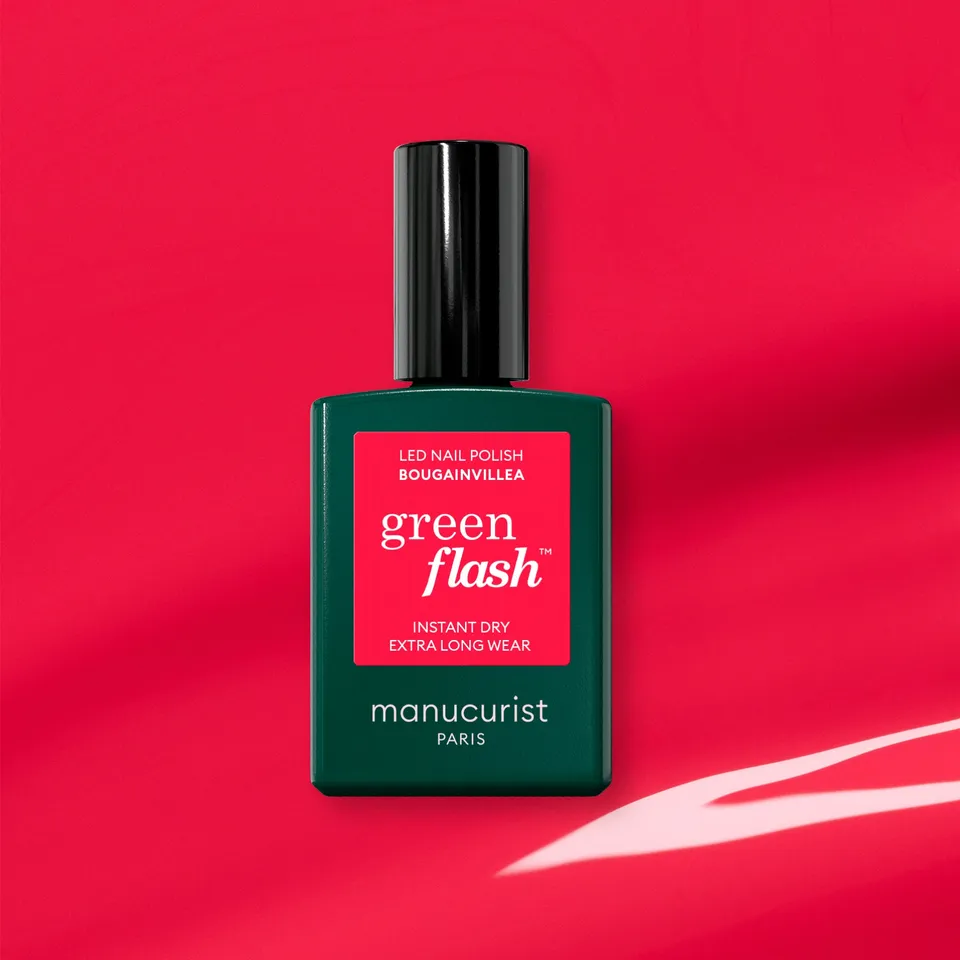 manicurist-green-flash-vernis-semi-permanent-bougainvillea-rouge-rose-15ml image 1