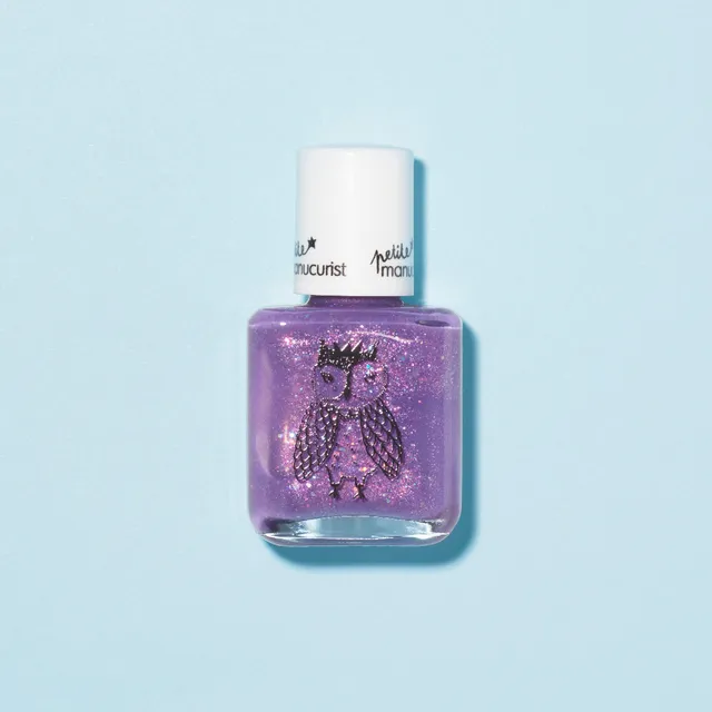 manicurist-scarlett-la-chouette-vernis-enfants-violet-paillet image 1