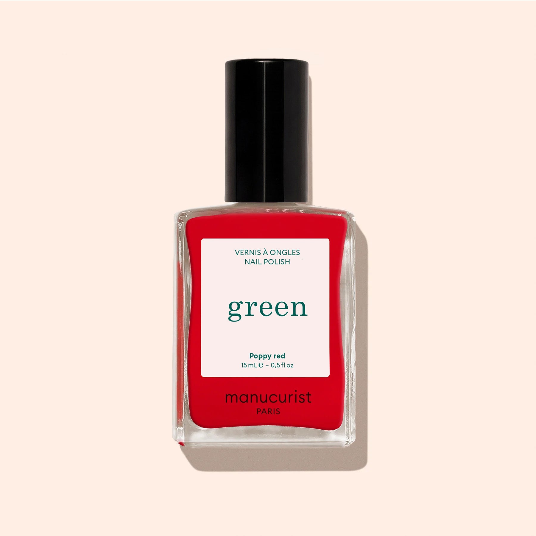 manicurist-green-vernis-poppy-red-rouge-vif-orang-15ml image 1