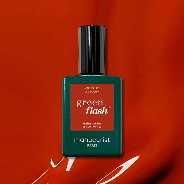 manicurist-green-flash-vernis-semi-permanent-indian-summer-rouge-15ml image 1