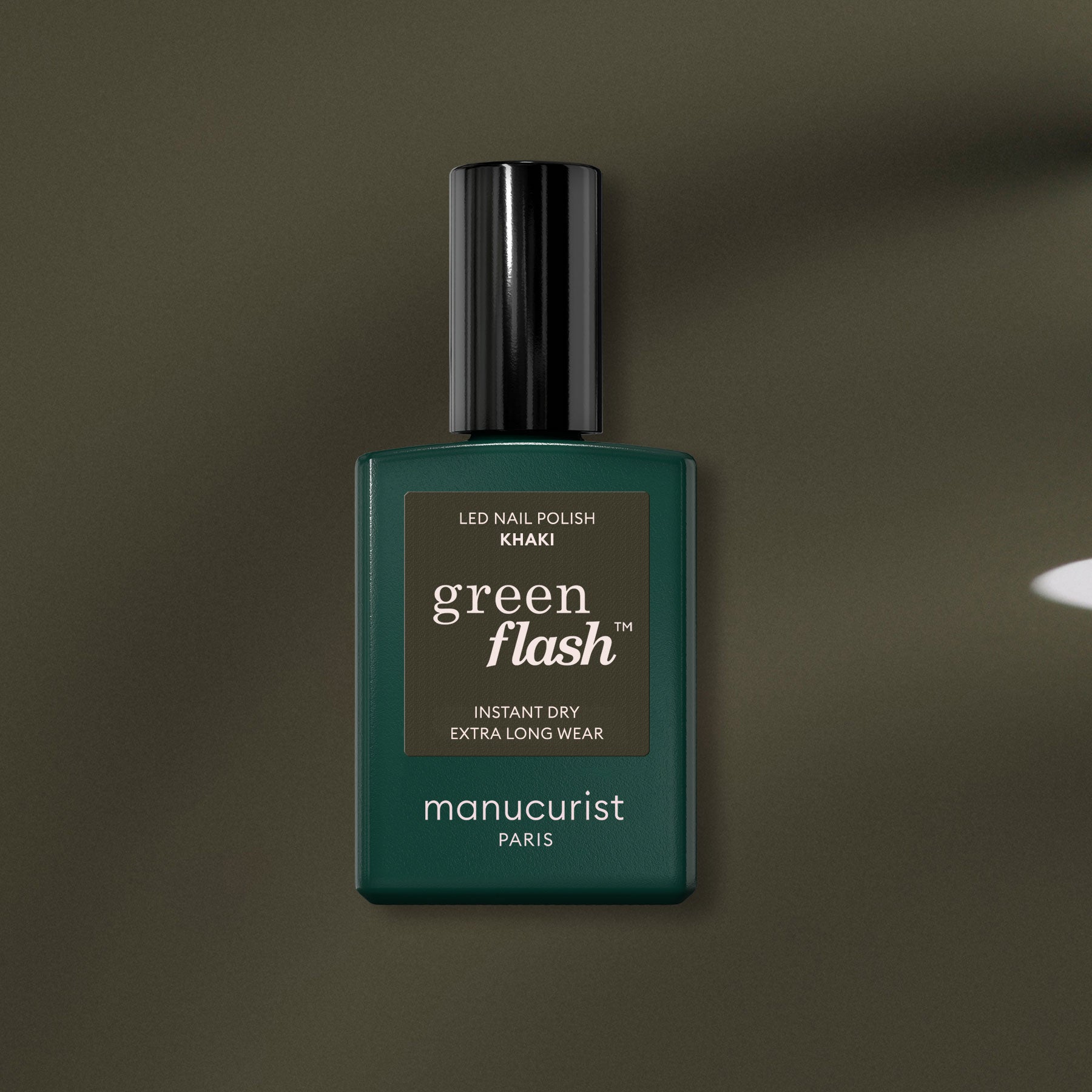 manicurist-green-flash-khaki-vernis-semi-permanent-vert image 1
