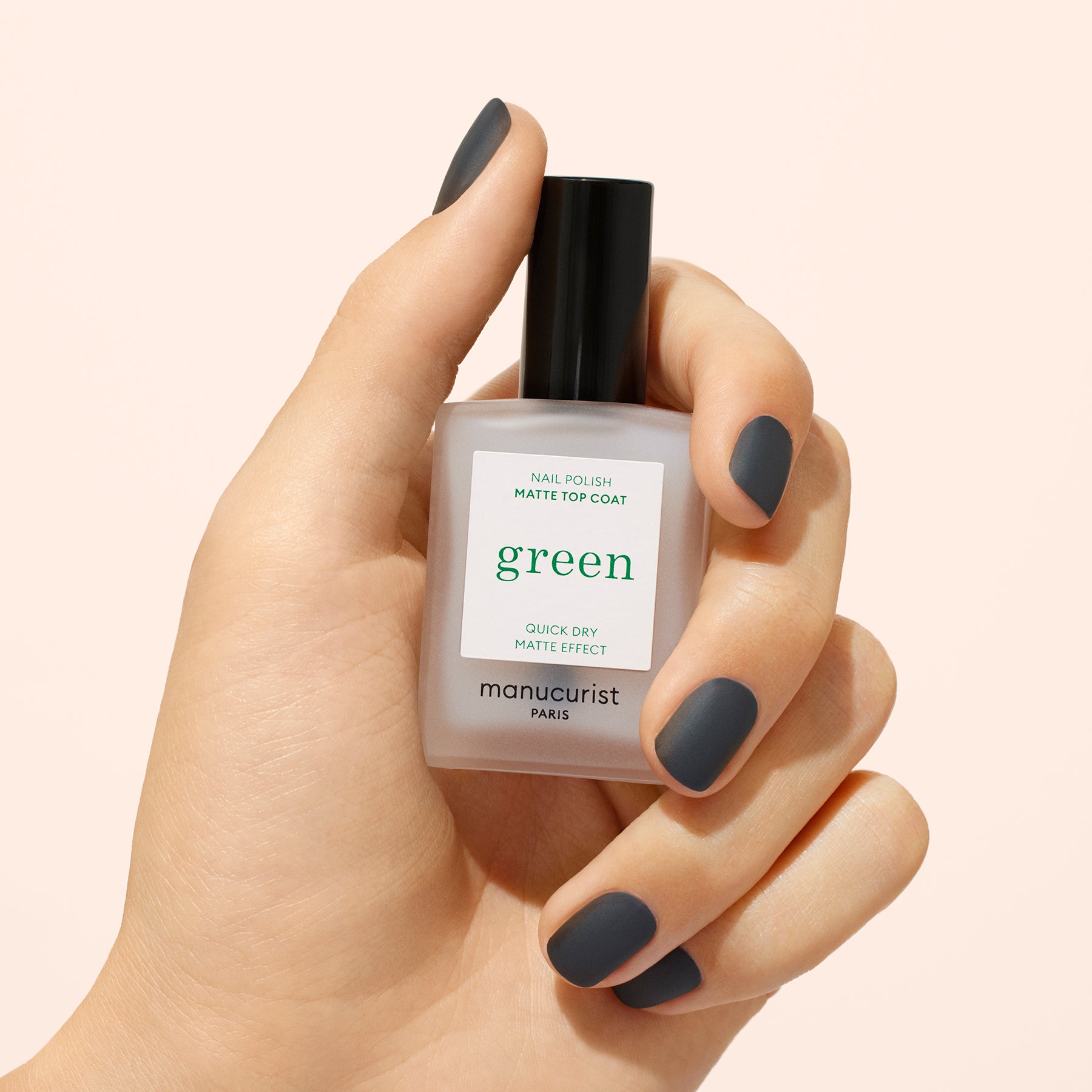 manicurist-green-top-coat-mat-vernis-fini-mat-15ml image 3