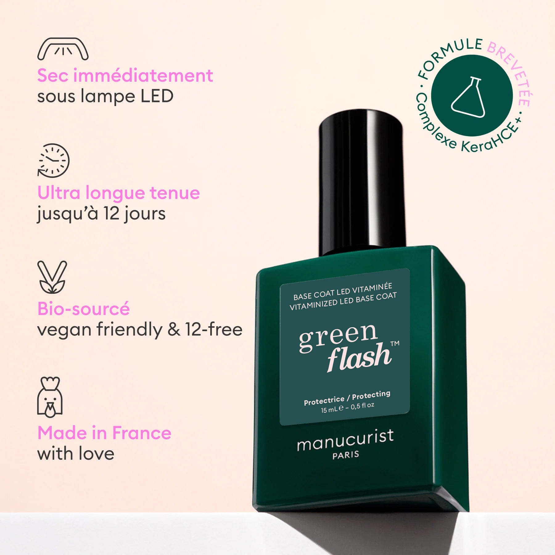manicurist-green-flash-base-coat-vitamin-e-base-led image 2