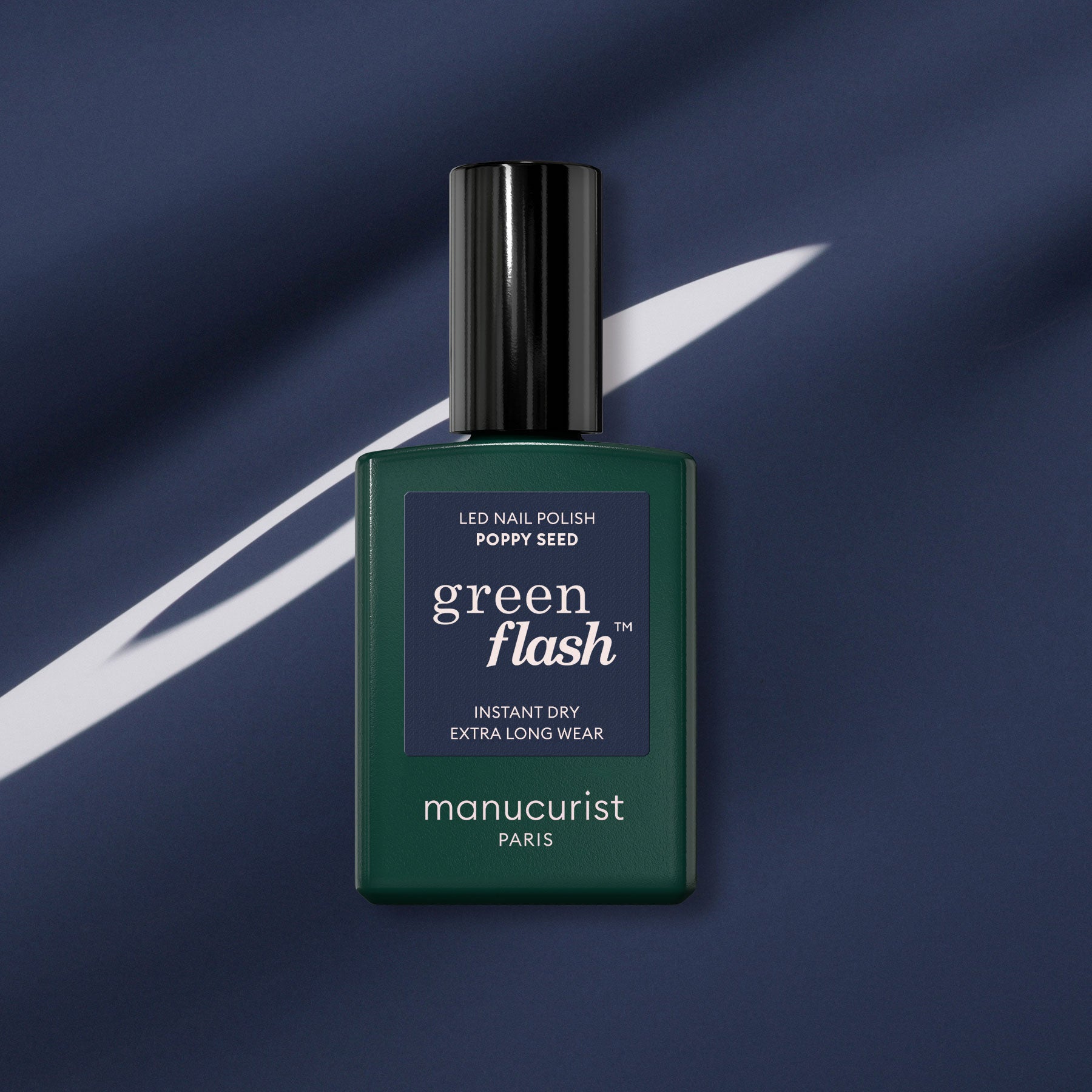 manicurist-green-flash-vernis-semi-permanent-poppy-seed-bleu-gris image 1
