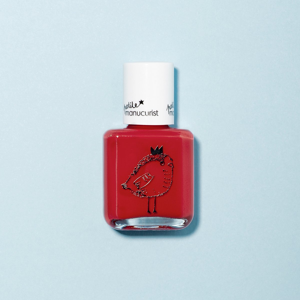 manucurist-vernis-enfants-lucette-la-fauvette-rouge-l-eau image 1