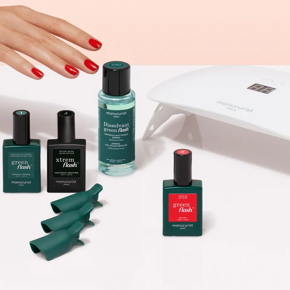 manicurist-green-flash-kit-d-couverte-vernis-semi-permanent-21-jours image 1