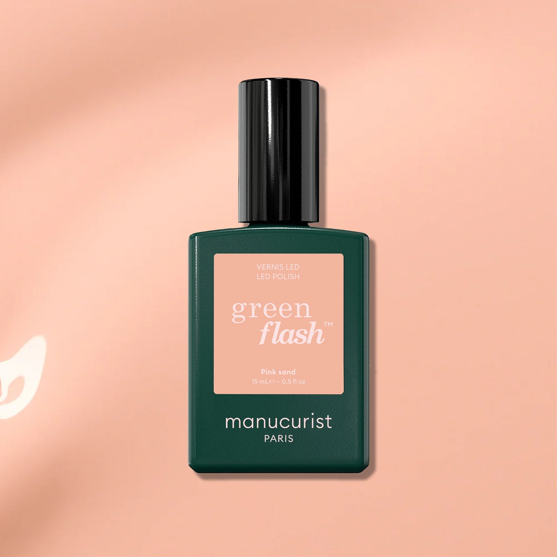 manicurist-green-flash-pink-sand-vernis-semi-permanent-beige image 1