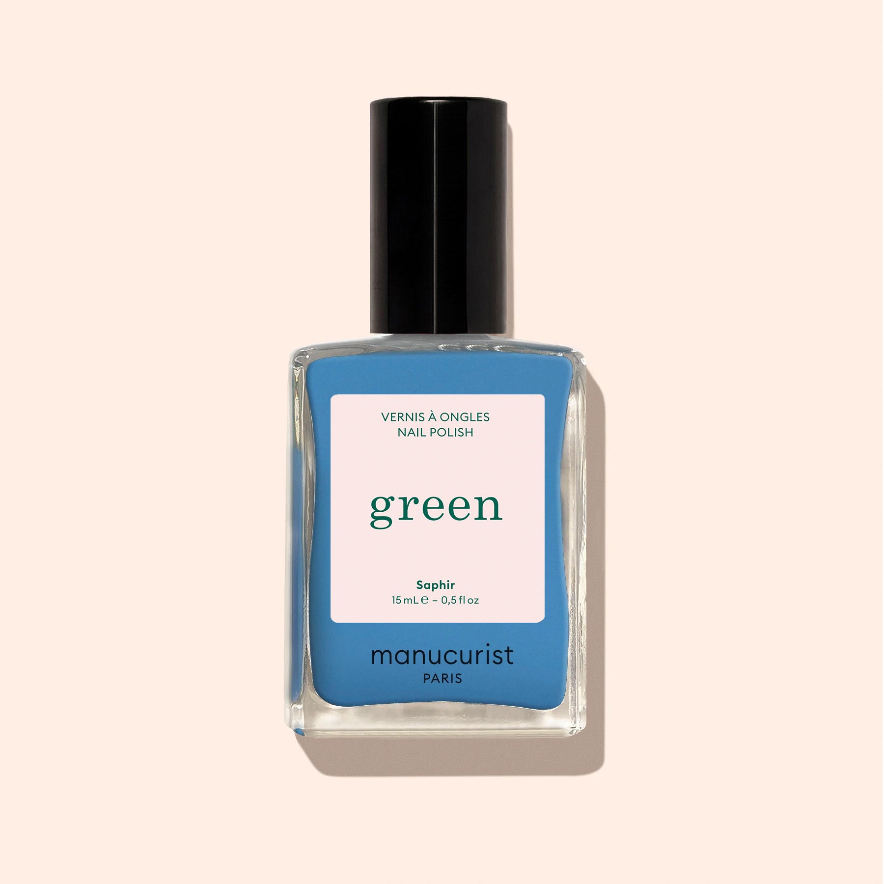 manucurist-green-saphir-vernis-bleu-azur-15-ml image 1