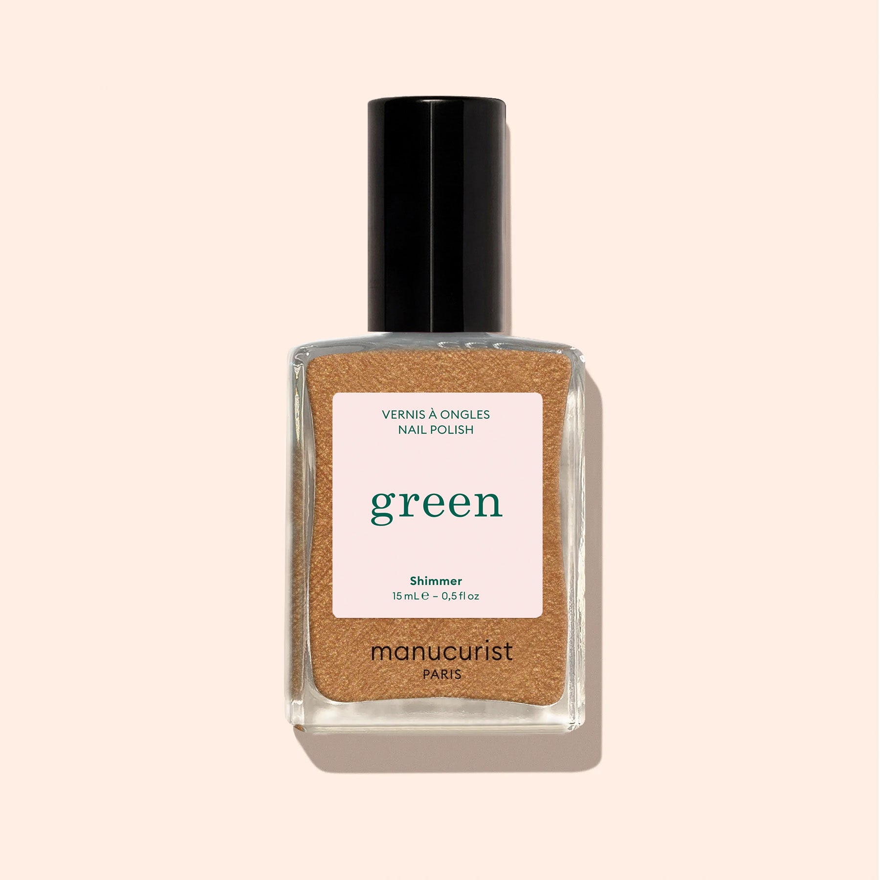 manicurist-green-shimmer-vernis-ongles-dor-bronze-paillet image 1