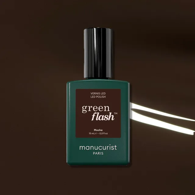 manucurist-green-flash-mocha-vernis-semi-permanent-marron image 1