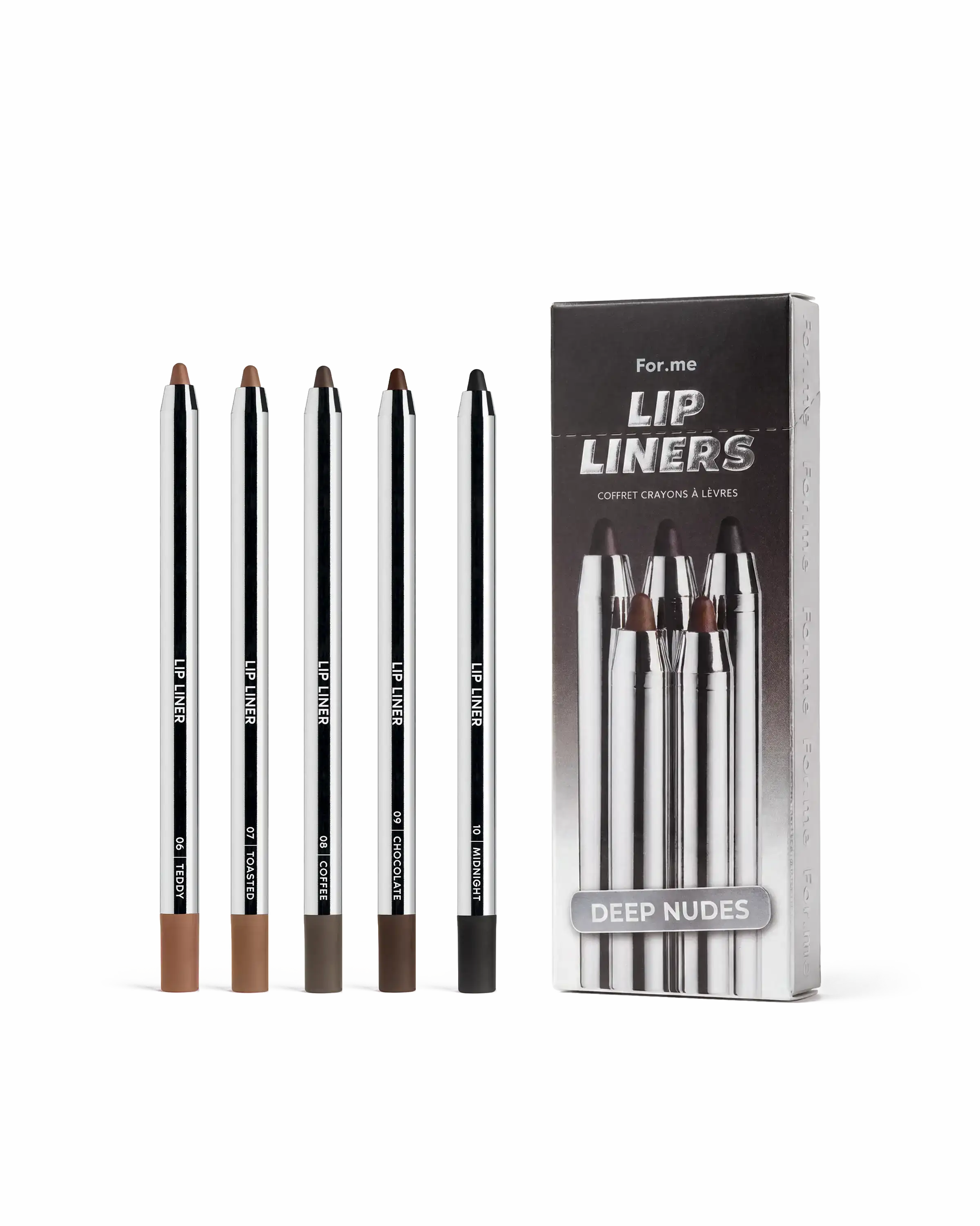 for-me-lip-liners-coffret-crayons-l-vres-5-deep-nudes image 1