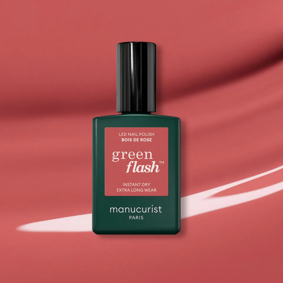 manicurist-green-flash-bois-de-rose-vernis-semi-permanent image 1