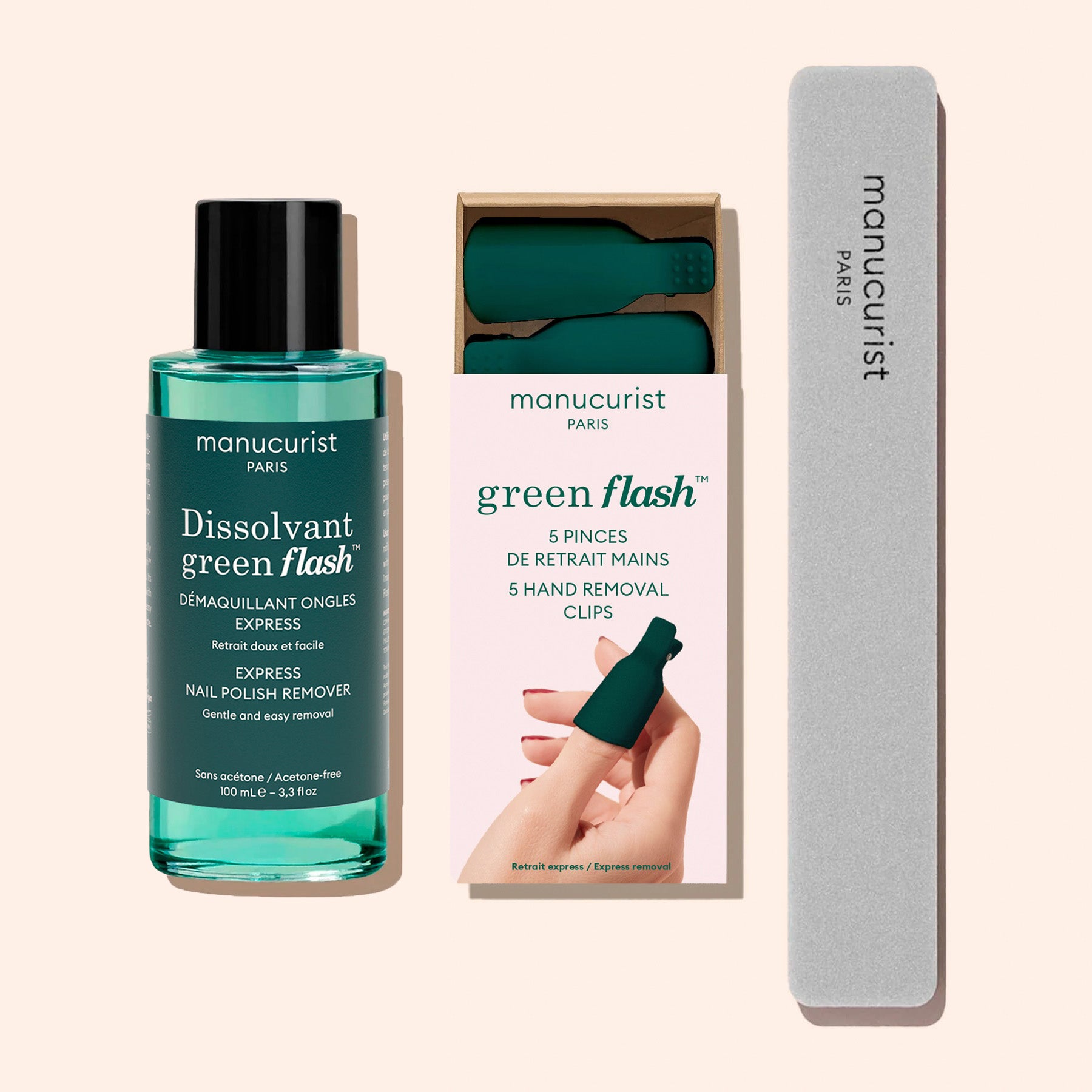 manicurist-green-flash-duo-dissolvant-doux-pinces-retrait image 3