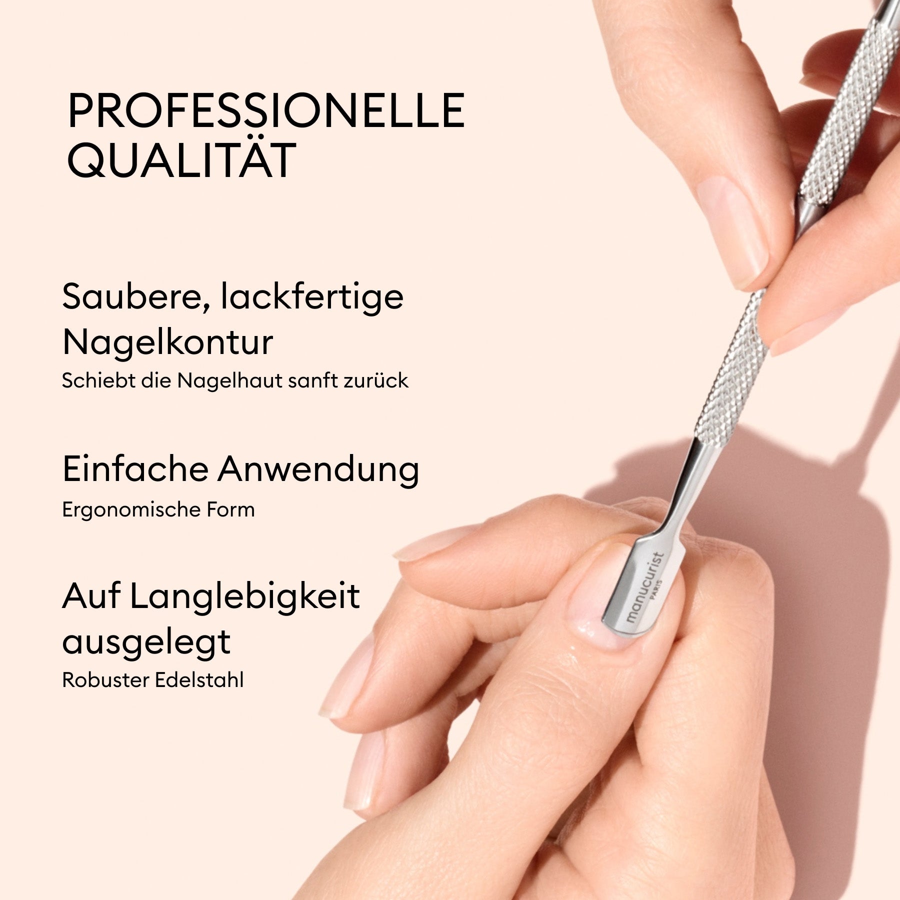 manicurist-accessoires-pousse-cuticules-outil-acier-inoxydable image 7