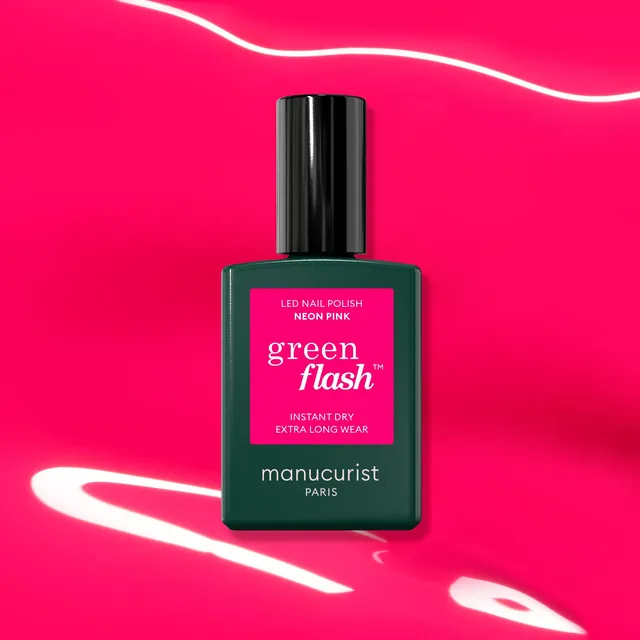 manicurist-green-flash-neon-pink-semi-permanent-led-15ml image 1