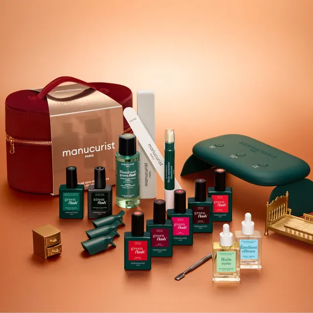 manucurist-green-flash-trousse-super-addict-kit-lampe-led image 1