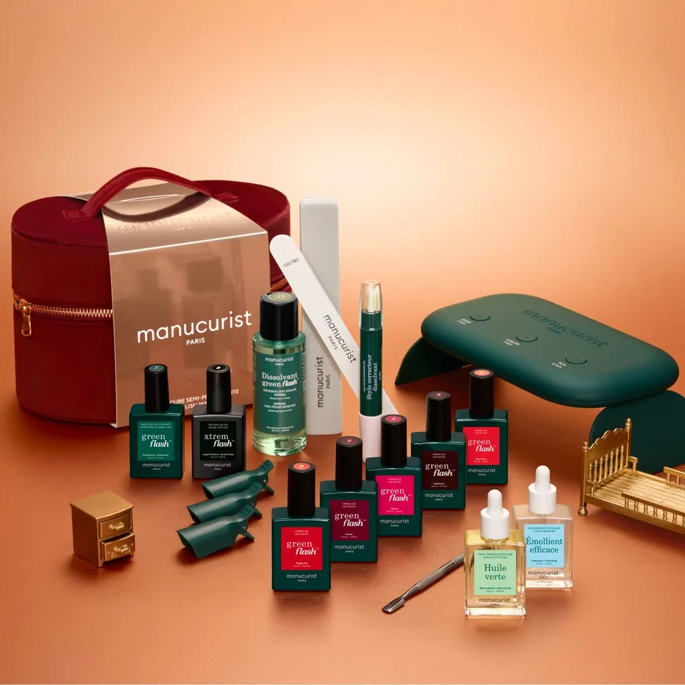 manucurist-green-flash-trousse-super-addict-kit-lampe-led image 1
