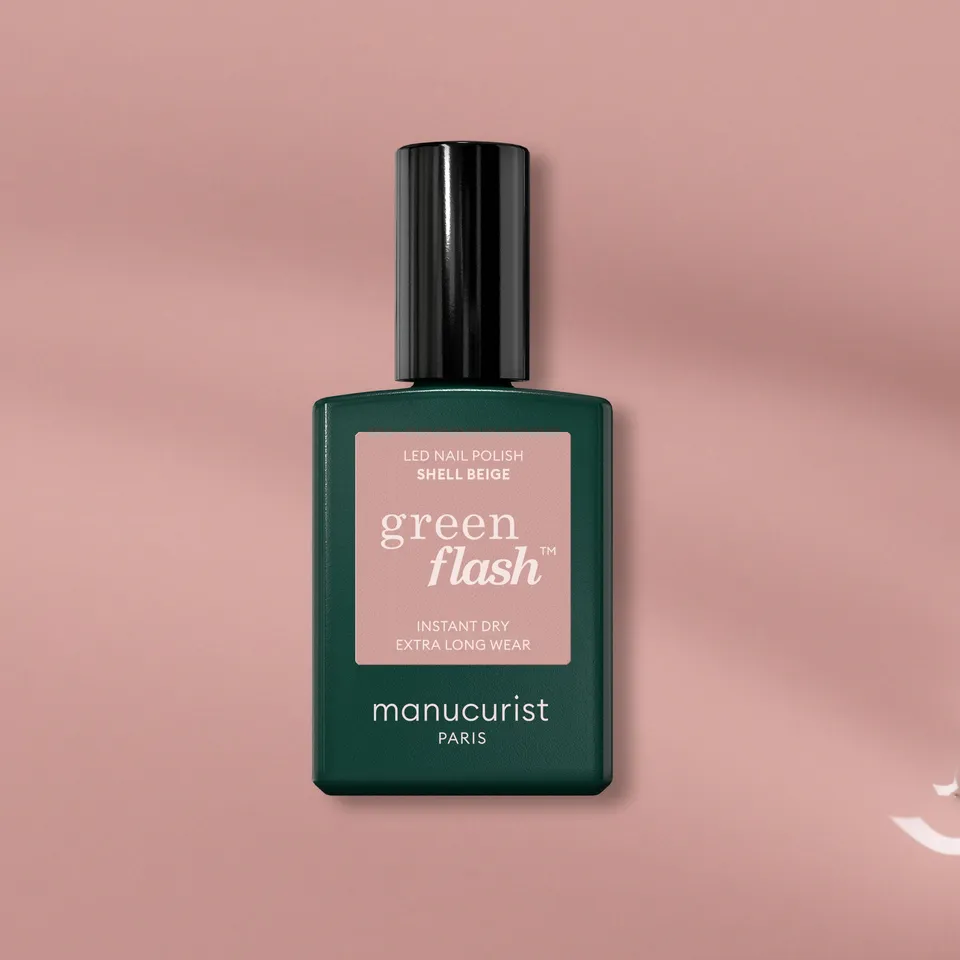 manicurist-green-flash-vernis-semi-permanent-shell-beige-nude image 1