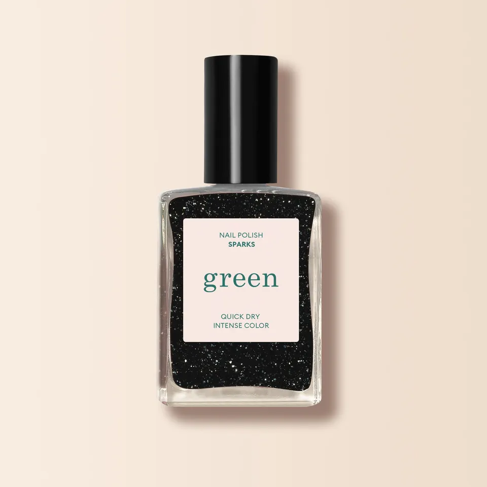 manicurist-green-sparks-vernis-ongles-noir-paillet image 1