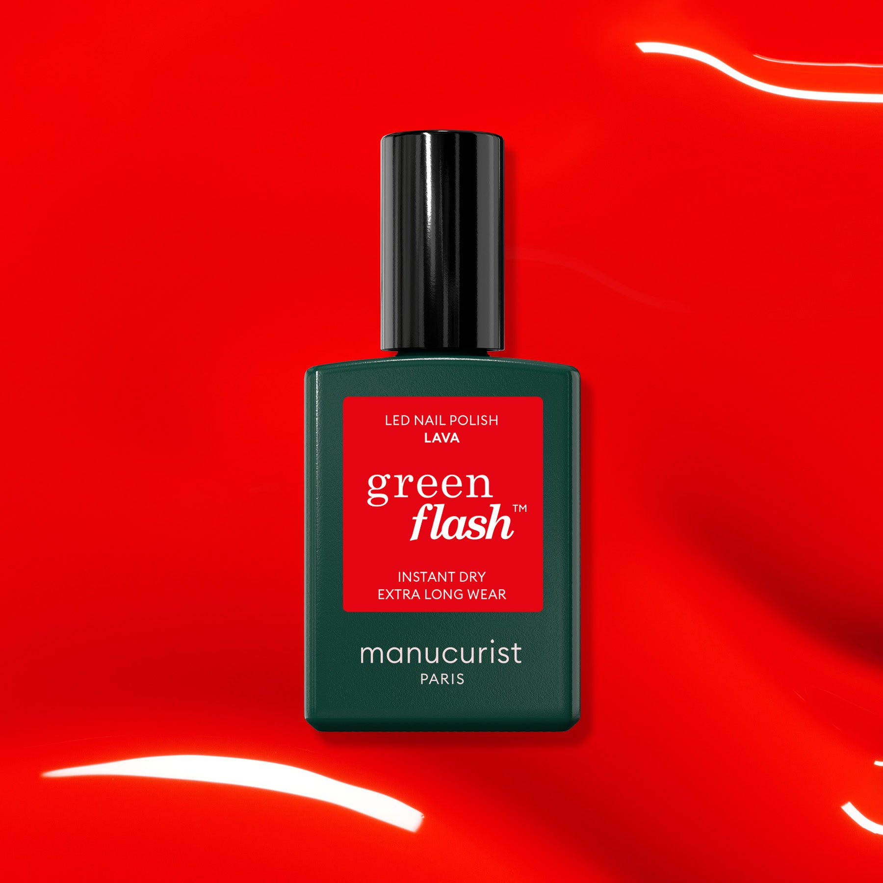 manicurist-green-flash-lava-semi-permanent-rouge-orang-led image 1