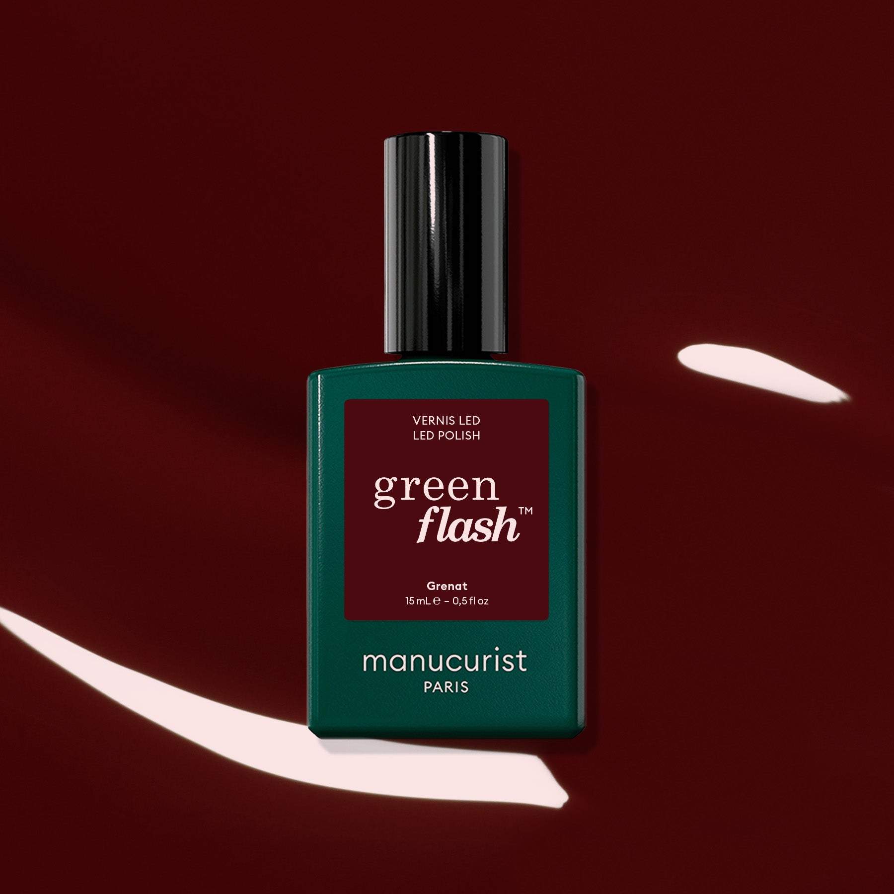 manicurist-green-flash-grenat-vernis-semi-permanent-bordeaux image 1