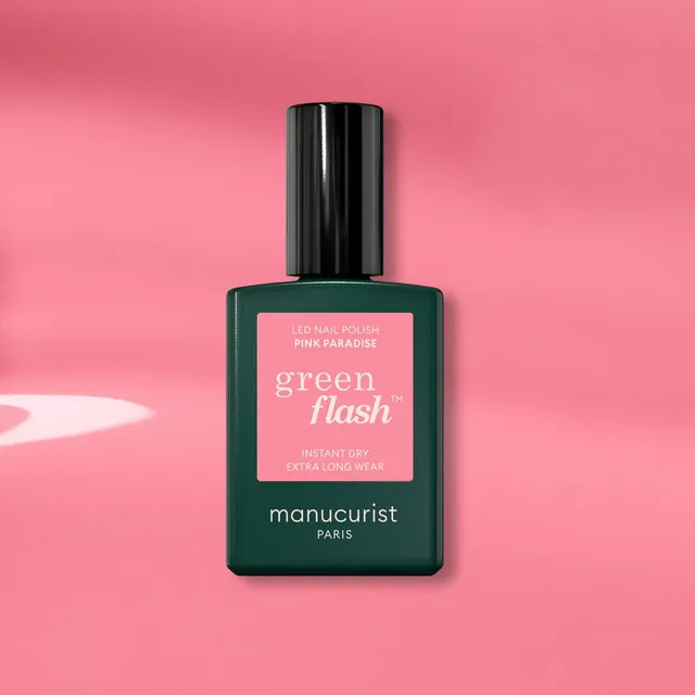 manicurist-green-flash-vernis-semi-permanent-pink-paradise-rose image 1