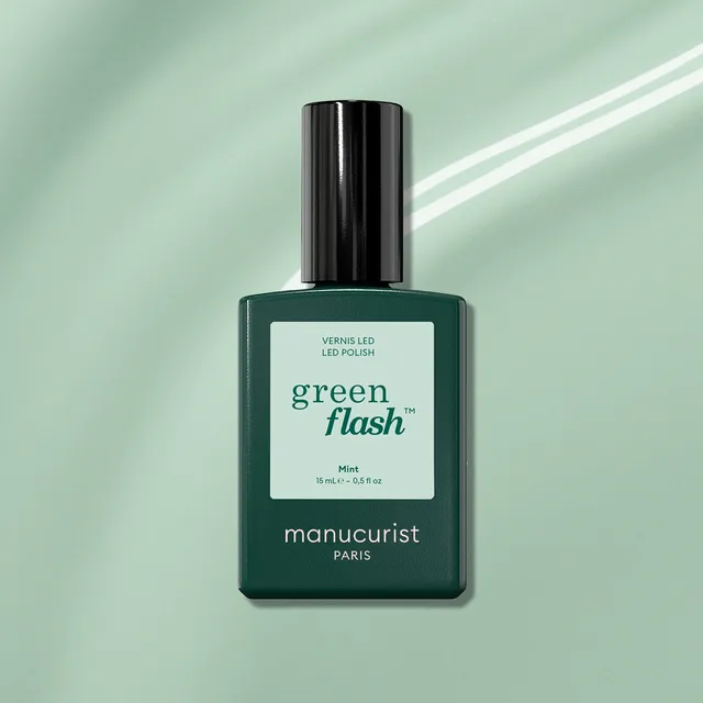 manicurist-green-flash-vernis-semi-permanent-mint-vert-pastel image 1
