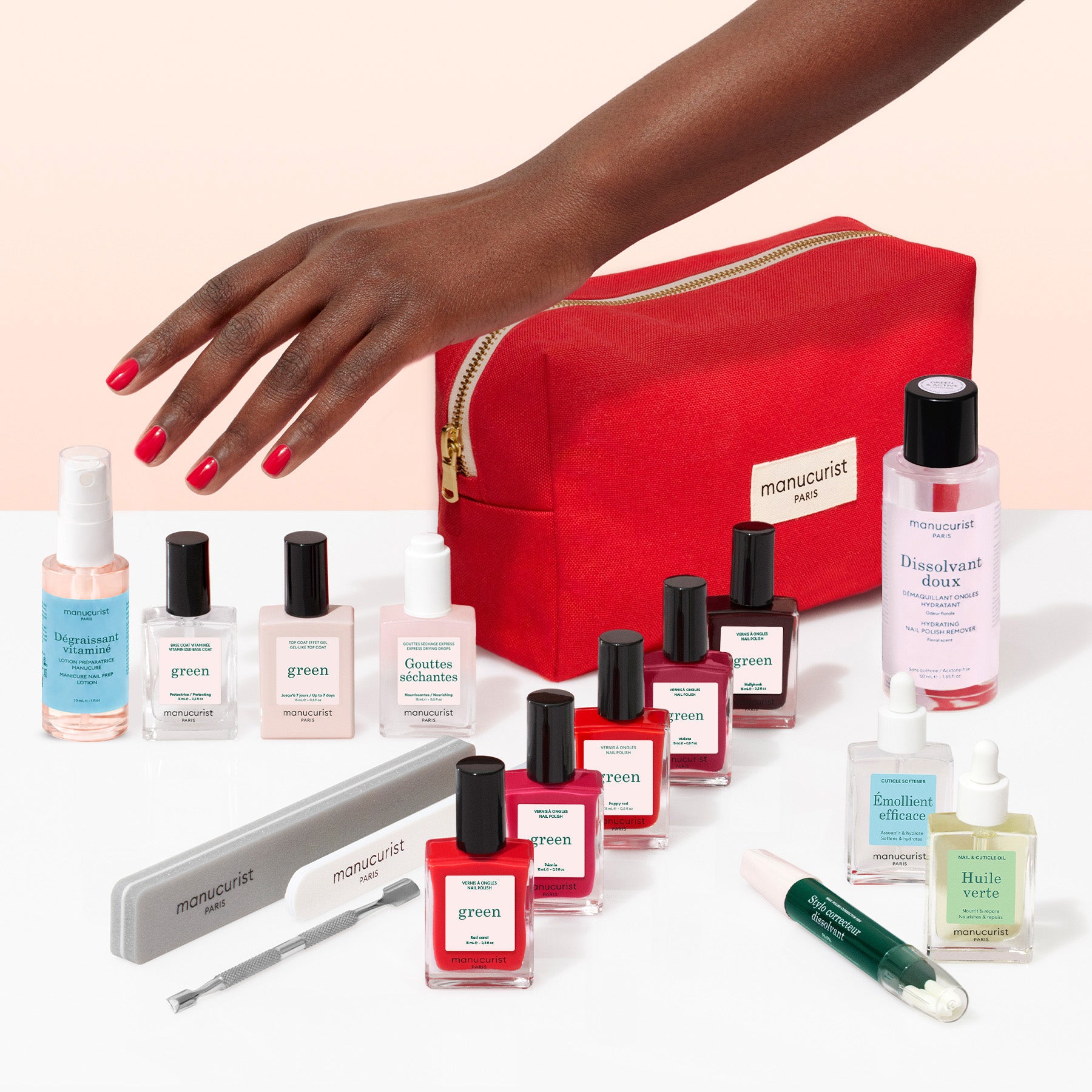 manicurist-green-trousse-super-addict-kit-manucure-complet image 1